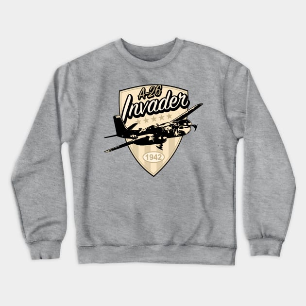 A-26 Invader Crewneck Sweatshirt by Tailgunnerstudios